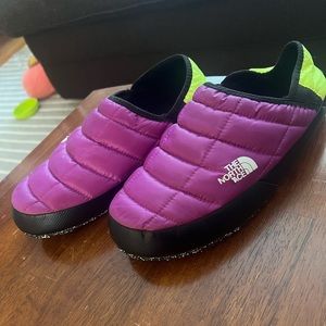 The Northface thermoball mules